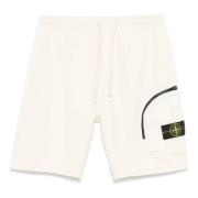 Stone Island Casual Sommar Shorts Beige, Herr