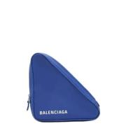 Balenciaga Vintage Pre-owned Laeder balenciaga-vskor Blue, Dam