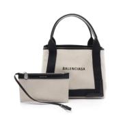 Balenciaga Vintage Pre-owned Bomull balenciaga-vskor Beige, Dam