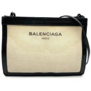 Balenciaga Vintage Pre-owned Canvas balenciaga-vskor Beige, Unisex