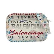 Balenciaga Vintage Pre-owned Laeder axelremsvskor Multicolor, Dam