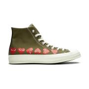 Comme des Garçons Chuck 70 Hi FI Sneakers Green, Herr