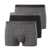 Emporio Armani Multifärgad Bomull Boxershorts Set Multicolor, Herr