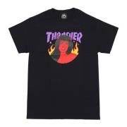 Thrasher Svart Roja Tee Kortärmad T-shirt Black, Herr