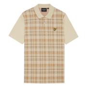 Lyle & Scott SS Pikétröjor Vår Tartan Pikétröja Multicolor, Herr