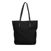 Salvatore Ferragamo Pre-owned Pre-owned Canvas totevskor Black, Dam