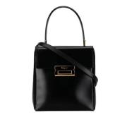 Salvatore Ferragamo Pre-owned Pre-owned Laeder handvskor Black, Dam