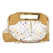 Louis Vuitton Vintage Pre-owned Canvas louis-vuitton-vskor White, Dam