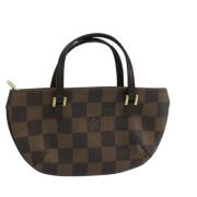 Louis Vuitton Vintage Pre-owned Canvas louis-vuitton-vskor Brown, Dam