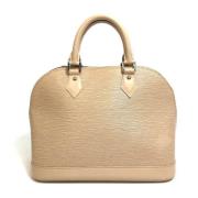 Louis Vuitton Vintage Pre-owned Laeder louis-vuitton-vskor Beige, Dam