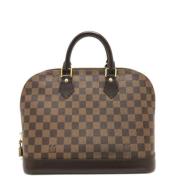 Louis Vuitton Vintage Pre-owned Bomull louis-vuitton-vskor Brown, Dam