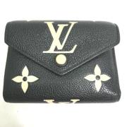 Louis Vuitton Vintage Pre-owned Laeder plnbcker Black, Dam