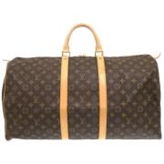 Louis Vuitton Vintage Pre-owned Canvas louis-vuitton-vskor Brown, Dam