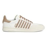 Dsquared2 Urban Boxer Sneakers med '70-talsstil White, Herr