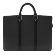 Louis Vuitton Vintage Pre-owned Laeder portfljer Black, Dam