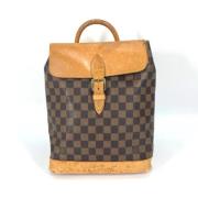 Louis Vuitton Vintage Pre-owned Bomull louis-vuitton-vskor Brown, Dam