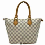 Louis Vuitton Vintage Pre-owned Tyg louis-vuitton-vskor White, Dam