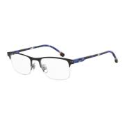 Carrera Svart Metallram Glasögon Matt Finish Black, Unisex