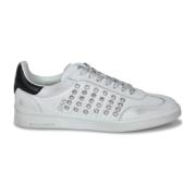 Dsquared2 Studded Läder Sneakers White, Herr