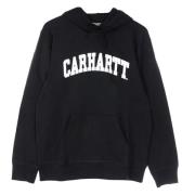 Carhartt Wip Svart/Vit Lättvikts Huva Tröja Black, Herr