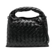 Bottega Veneta Eleganta venetianska kalvskinnväskor Black, Dam