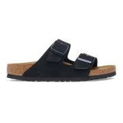 Birkenstock Klassiska sandaler med två band Black, Herr