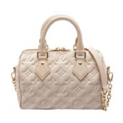 Louis Vuitton Vintage Pre-owned Laeder louis-vuitton-vskor Beige, Dam