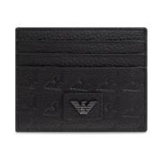 Emporio Armani Korthållare med logotyp Black, Herr