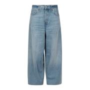 Haikure Bred Ben Blå Jeans Blue, Dam