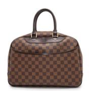 Louis Vuitton Vintage Pre-owned Canvas louis-vuitton-vskor Brown, Dam