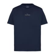 Paul & Shark T-shirt med tryckt logotyp Blue, Herr