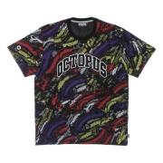 Octopus Svart Herr Deco Tee T-shirt Multicolor, Herr