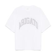 Axel Arigato Vit Logotyp T-shirt Stilren White, Herr