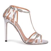 Aquazzura Forever More Sandal 105 Gray, Dam