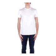 Emporio Armani Logo Front T-shirts och Polos White, Herr