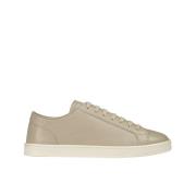 Doucal's Kvinnors lädersneakers | marmor Gray, Dam