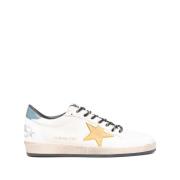 Golden Goose Multifärgad Ball Star Sneakers White, Herr