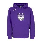 Nike Sacramento Kings Hoodie Lila Purple, Herr