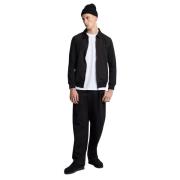 Lyle & Scott Mellanlager Softshell Hybrid Track Jacket Black, Herr