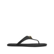 Versace Svarta Medusa Head Sandaler Black, Dam