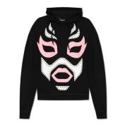 Dsquared2 Sweatshirt med applikation Black, Herr