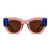 Thierry Lasry Bruna Solglasögon Elegans Brown, Dam