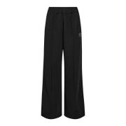 Co'Couture Svarta Crease Pant Byxor Black, Dam