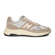 Hogan Beige Mocka Läder Sneakers Hyperlight Cam Beige, Herr