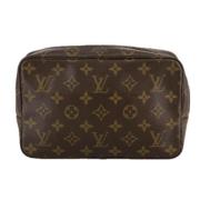 Louis Vuitton Vintage Pre-owned Canvas kuvertvskor Brown, Dam