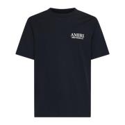 Amiri Bones Stacked T-shirt i bomull Black, Herr