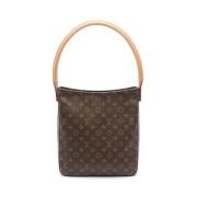 Louis Vuitton Vintage Pre-owned Canvas louis-vuitton-vskor Brown, Dam