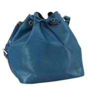 Louis Vuitton Vintage Pre-owned Laeder louis-vuitton-vskor Blue, Dam