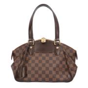 Louis Vuitton Vintage Pre-owned Canvas louis-vuitton-vskor Brown, Dam