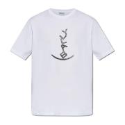 Bally T-shirt med logotyp White, Herr